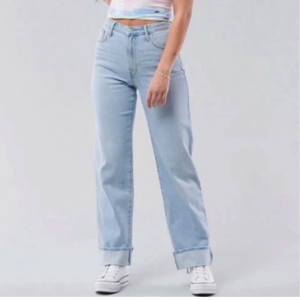 Ultra High Rise Dad Jean